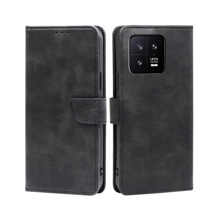 Custodia per telefono in pelle flip con fibbia in vitello, For Xiaomi 13, For Xiaomi 13 Pro, For Honor 80 SE, For Google Pixel 7a
