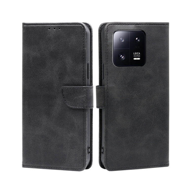 Custodia per telefono in pelle flip con fibbia in vitello, For Xiaomi 13, For Xiaomi 13 Pro, For Honor 80 SE, For Google Pixel 7a