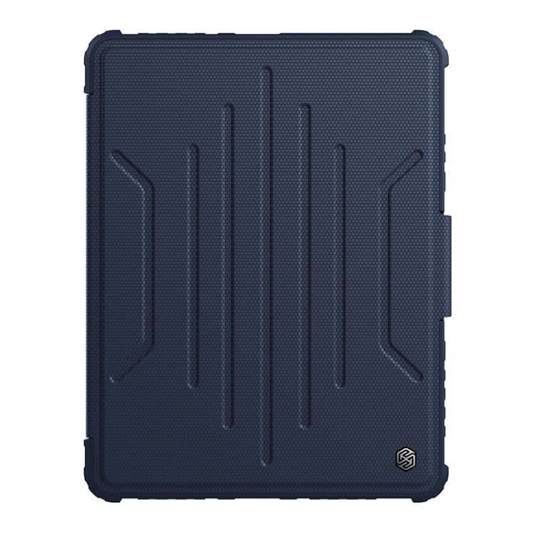 Custodia per tablet multifunzionale in pelle NILLKIN Bumper Snapsafe con slot per penna, For iPad Pro 12.9 2022