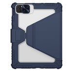 Custodia per tablet multifunzionale in pelle NILLKIN Bumper Snapsafe con slot per penna, For iPad Pro 12.9 2022