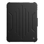 Custodia per tablet multifunzionale in pelle NILLKIN Bumper Snapsafe con slot per penna, For iPad 10th Gen 10.9 2022