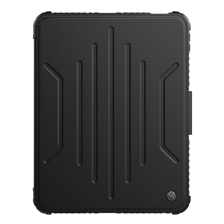Custodia per tablet multifunzionale in pelle NILLKIN Bumper Snapsafe con slot per penna, For iPad 10th Gen 10.9 2022