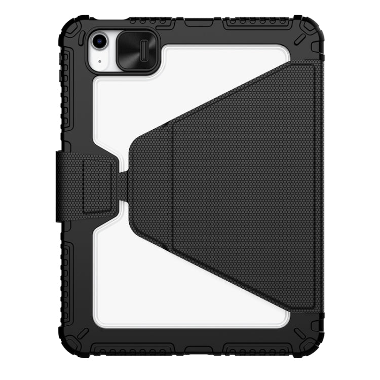 Custodia per tablet multifunzionale in pelle NILLKIN Bumper Snapsafe con slot per penna, For iPad 10th Gen 10.9 2022