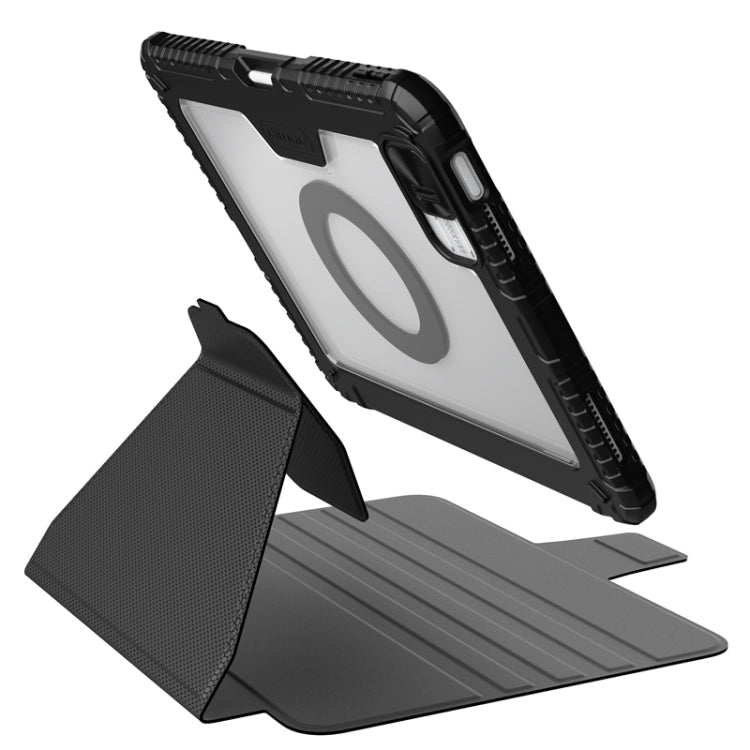 Custodia per tablet multifunzionale in pelle NILLKIN Bumper Snapsafe con slot per penna, For iPad 10th Gen 10.9 2022