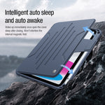 Custodia per tablet multifunzionale in pelle NILLKIN Bumper Snapsafe con slot per penna, For iPad 10th Gen 10.9 2022
