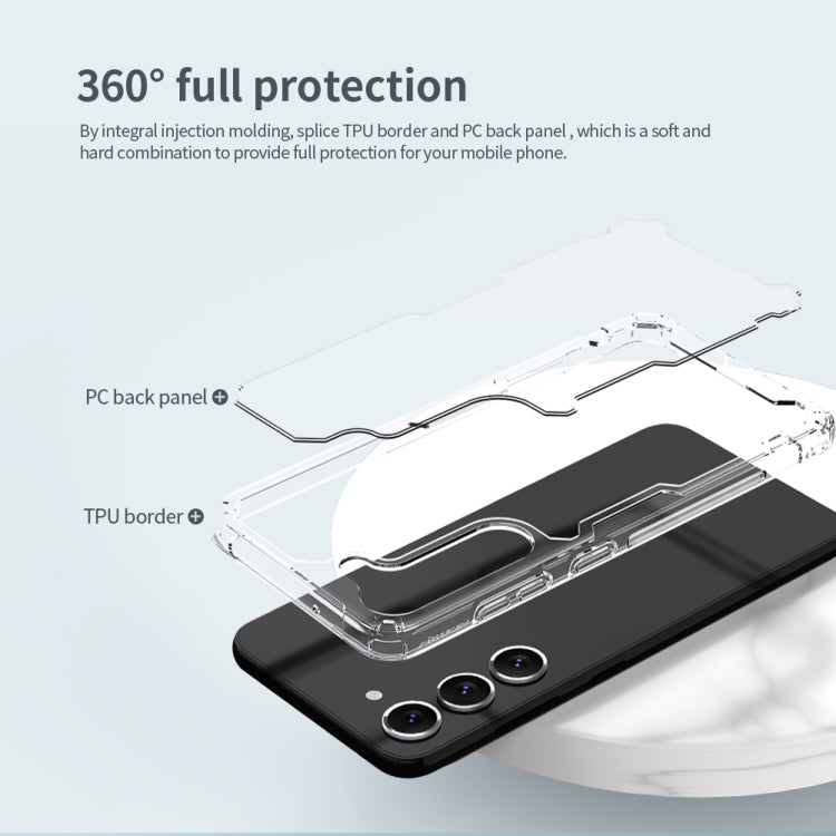 Custodia per telefono NILLKIN PC + TPU, For Samsung Galaxy S23 5G, For Samsung Galaxy S23+ 5G, For Samsung Galaxy S23 Ultra 5G