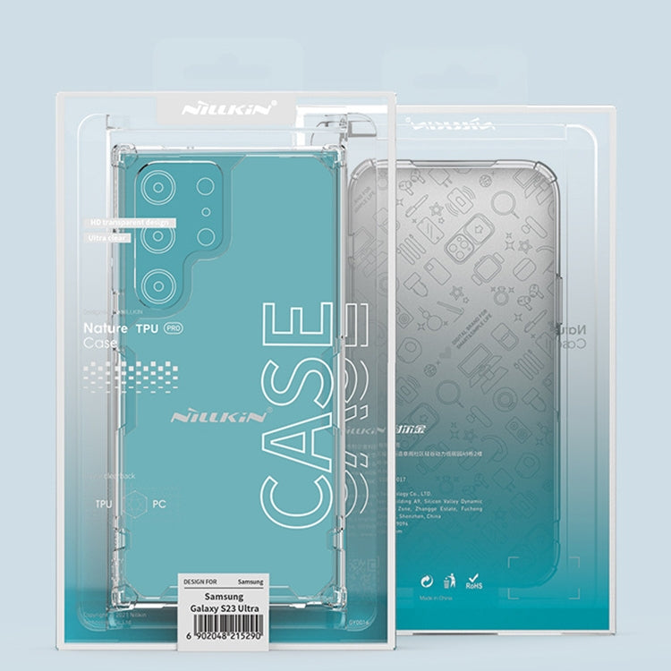 Custodia per telefono NILLKIN PC + TPU, For Samsung Galaxy S23 5G, For Samsung Galaxy S23+ 5G, For Samsung Galaxy S23 Ultra 5G
