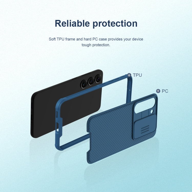 Custodia per telefono Camshield serie NILLKIN Black Mirror Pro, For Samsung Galaxy S23 5G, For Samsung Galaxy S23+ 5G, For Samsung Galaxy S23 Ultra 5G