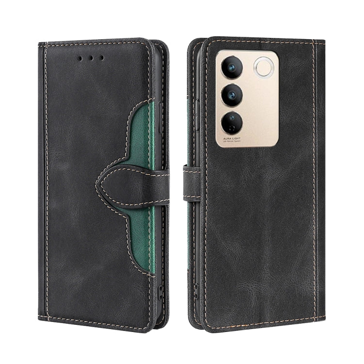 Custodia per telefono in pelle con fibbia magnetica Skin Feel, For vivo S16 / S16 Pro, For vivo Y02 4G, For Fujitsu Arrows N F-51C, For Xiaomi Redmi K60E, For Xiaomi Redmi K60 / K60 Pro, For Honor 80 GT