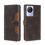Custodia per telefono in pelle con fibbia magnetica Skin Feel, For vivo S16 / S16 Pro, For vivo Y02 4G, For Fujitsu Arrows N F-51C, For Xiaomi Redmi K60E, For Xiaomi Redmi K60 / K60 Pro, For Honor 80 GT