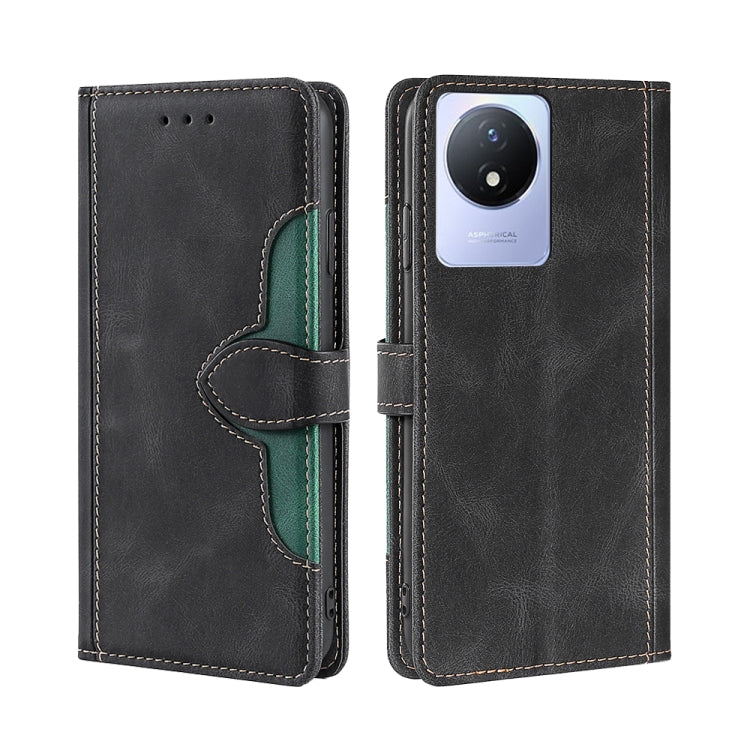 Custodia per telefono in pelle con fibbia magnetica Skin Feel, For vivo S16 / S16 Pro, For vivo Y02 4G, For Fujitsu Arrows N F-51C, For Xiaomi Redmi K60E, For Xiaomi Redmi K60 / K60 Pro, For Honor 80 GT