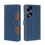 Custodia per telefono in pelle con fibbia magnetica Skin Feel, For vivo S16 / S16 Pro, For vivo Y02 4G, For Fujitsu Arrows N F-51C, For Xiaomi Redmi K60E, For Xiaomi Redmi K60 / K60 Pro, For Honor 80 GT