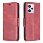 Custodia per telefono in pelle con trama in pelle di agnello, For Xiaomi Redmi Note 12 Pro 5G Global, For Xiaomi Redmi Note 12 Global