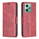 Custodia per telefono in pelle con trama in pelle di agnello, For Xiaomi Redmi Note 12 Pro 5G Global, For Xiaomi Redmi Note 12 Global