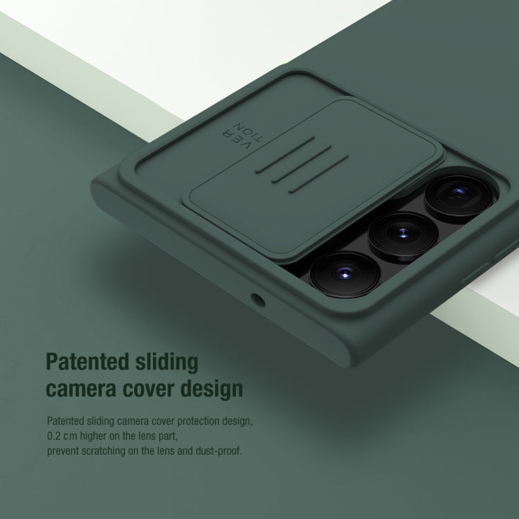 Silicone liquido NILLKIN CamShield + custodia per PC, For Samsung Galaxy S23 Ultra 5G