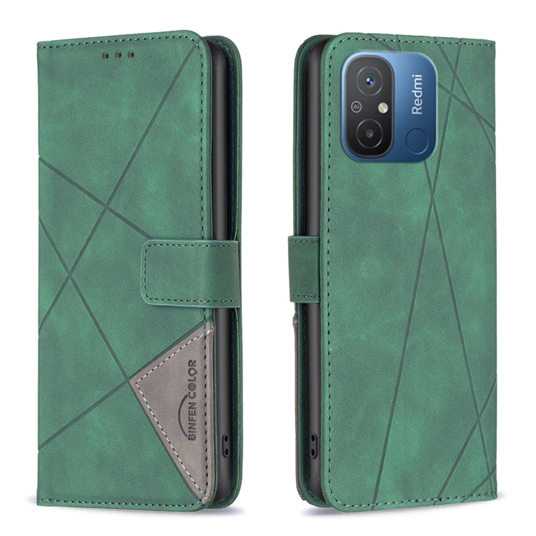 Custodia per telefono in pelle con struttura a rombo con fibbia magnetica, For vivo Y02 4G, For Xiaomi Redmi 12C, For Xiaomi Redmi K60 / K60 Pro, For Xiaomi Redmi Note 12 Pro+ Global