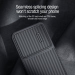 Custodia per telefono Camshield in fibra sintetica NILLKIN, For Samsung Galaxy S23+ 5G, For Samsung Galaxy S23 Ultra 5G