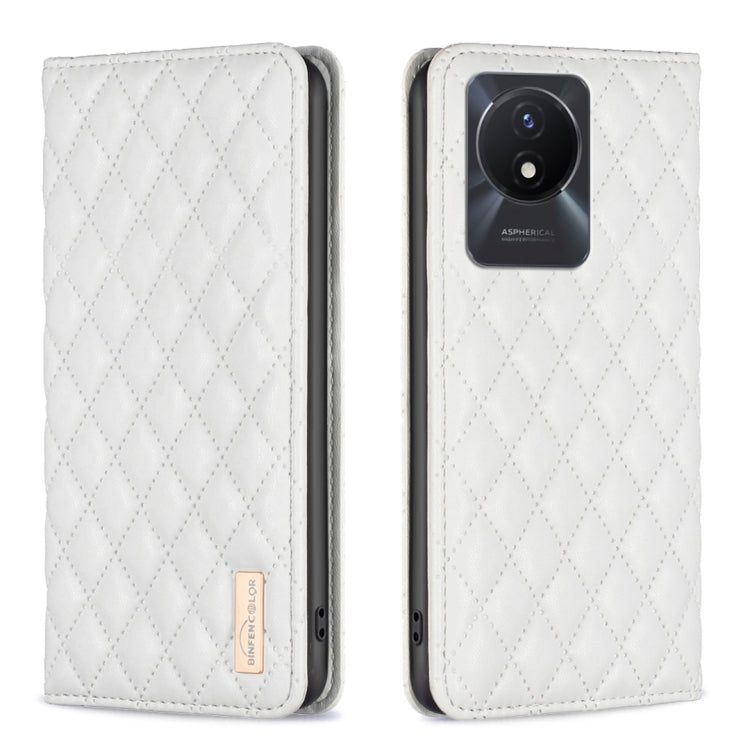 Custodia per telefono a conchiglia in pelle magnetica Diamond Lattice, For vivo Y02 4G, For Xiaomi Redmi 12C, For Xiaomi Redmi K60 / K60 Pro, For Xiaomi Redmi Note 12 Pro+ Global