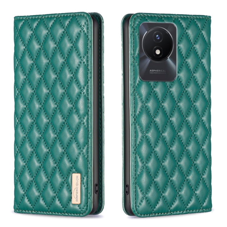 Custodia per telefono a conchiglia in pelle magnetica Diamond Lattice, For vivo Y02 4G, For Xiaomi Redmi 12C, For Xiaomi Redmi K60 / K60 Pro, For Xiaomi Redmi Note 12 Pro+ Global