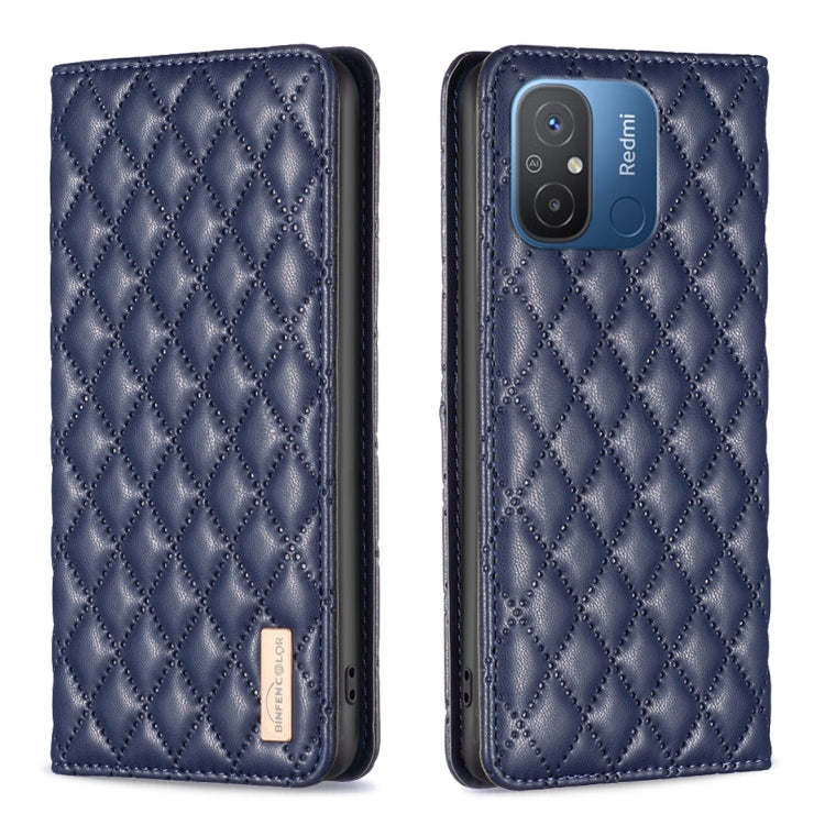 Custodia per telefono a conchiglia in pelle magnetica Diamond Lattice, For vivo Y02 4G, For Xiaomi Redmi 12C, For Xiaomi Redmi K60 / K60 Pro, For Xiaomi Redmi Note 12 Pro+ Global