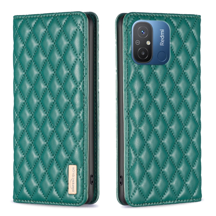 Custodia per telefono a conchiglia in pelle magnetica Diamond Lattice, For vivo Y02 4G, For Xiaomi Redmi 12C, For Xiaomi Redmi K60 / K60 Pro, For Xiaomi Redmi Note 12 Pro+ Global