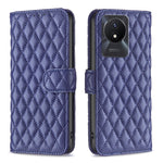 Custodia per telefono a conchiglia in pelle con portafoglio Diamond Lattice, For vivo Y02 4G, For Xiaomi Redmi 12C, For Xiaomi Redmi K60 / K60 Pro, For Xiaomi Redmi Note 12 Pro+ Global