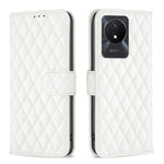 Custodia per telefono a conchiglia in pelle con portafoglio Diamond Lattice, For vivo Y02 4G, For Xiaomi Redmi 12C, For Xiaomi Redmi K60 / K60 Pro, For Xiaomi Redmi Note 12 Pro+ Global