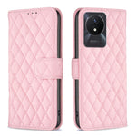 Custodia per telefono a conchiglia in pelle con portafoglio Diamond Lattice, For vivo Y02 4G, For Xiaomi Redmi 12C, For Xiaomi Redmi K60 / K60 Pro, For Xiaomi Redmi Note 12 Pro+ Global