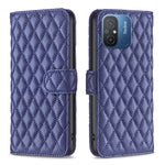 Custodia per telefono a conchiglia in pelle con portafoglio Diamond Lattice, For vivo Y02 4G, For Xiaomi Redmi 12C, For Xiaomi Redmi K60 / K60 Pro, For Xiaomi Redmi Note 12 Pro+ Global