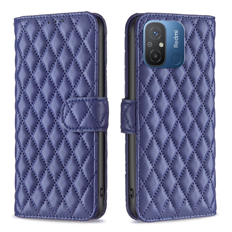 Custodia per telefono a conchiglia in pelle con portafoglio Diamond Lattice, For vivo Y02 4G, For Xiaomi Redmi 12C, For Xiaomi Redmi K60 / K60 Pro, For Xiaomi Redmi Note 12 Pro+ Global