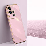 Custodia per telefono in TPU elettrolitico 6D con bordo dritto XINLI, For vivo iQOO 11 Pro 5G, For Xiaomi Redmi 12C 4G, For Xiaomi Redmi Note 12 Pro Speed