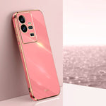 Custodia per telefono in TPU elettrolitico 6D con bordo dritto XINLI, For vivo iQOO 11 Pro 5G, For Xiaomi Redmi 12C 4G, For Xiaomi Redmi Note 12 Pro Speed