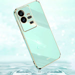 Custodia per telefono in TPU elettrolitico 6D con bordo dritto XINLI, For vivo iQOO 11 Pro 5G, For Xiaomi Redmi 12C 4G, For Xiaomi Redmi Note 12 Pro Speed