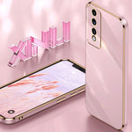 Custodia per telefono in TPU elettrolitico 6D con bordo dritto XINLI, For Honor 80 GT 5G, For Honor 80 Pro Flat