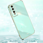 Custodia per telefono in TPU elettrolitico 6D con bordo dritto XINLI, For Honor 80 GT 5G, For Honor 80 Pro Flat