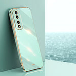Custodia per telefono in TPU elettrolitico 6D con bordo dritto XINLI, For Honor 80 GT 5G, For Honor 80 Pro Flat