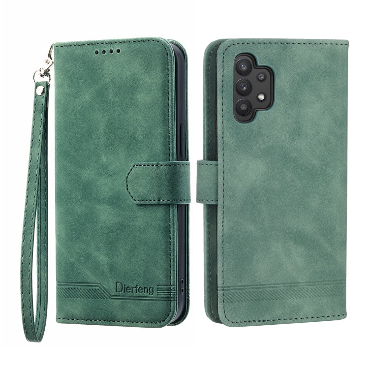Dierfeng Dream Line TPU + Custodia per telefono in pelle PU, For Samsung Galaxy A51 4G, For Samsung Galaxy A71 4G, For Samsung Galaxy A12 5G, For Samsung Galaxy A32 4G