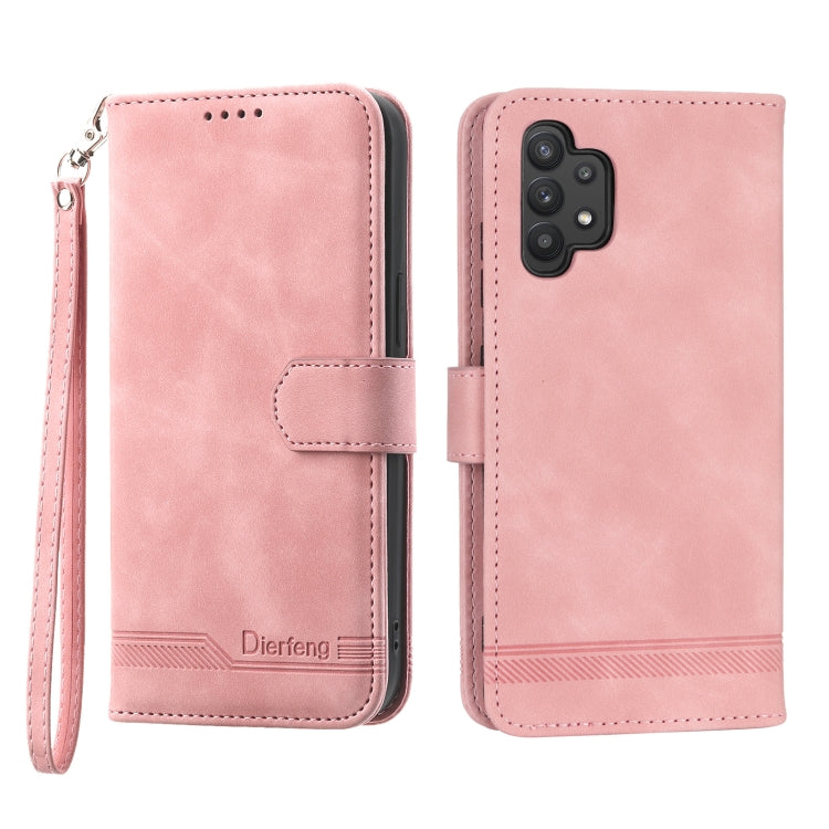 Dierfeng Dream Line TPU + Custodia per telefono in pelle PU, For Samsung Galaxy A51 4G, For Samsung Galaxy A71 4G, For Samsung Galaxy A12 5G, For Samsung Galaxy A32 4G