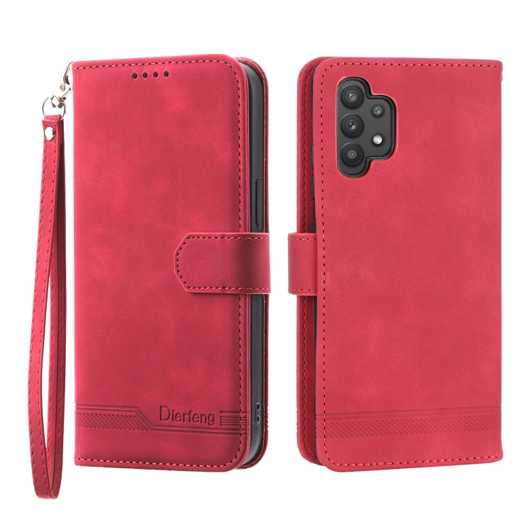 Dierfeng Dream Line TPU + Custodia per telefono in pelle PU, For Samsung Galaxy A51 4G, For Samsung Galaxy A71 4G, For Samsung Galaxy A12 5G, For Samsung Galaxy A32 4G