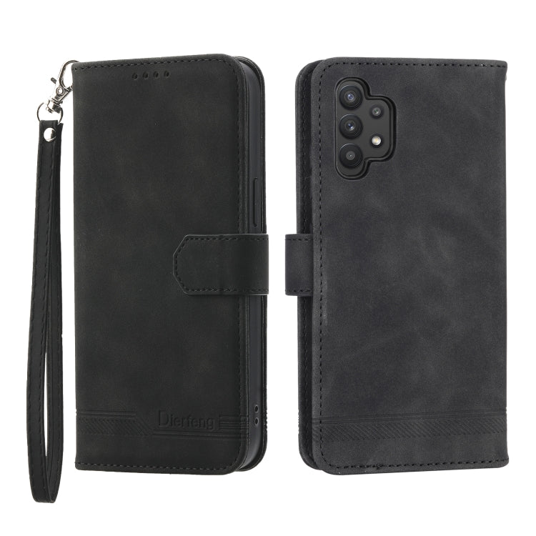 Dierfeng Dream Line TPU + Custodia per telefono in pelle PU, For Samsung Galaxy A51 4G, For Samsung Galaxy A71 4G, For Samsung Galaxy A12 5G, For Samsung Galaxy A32 4G