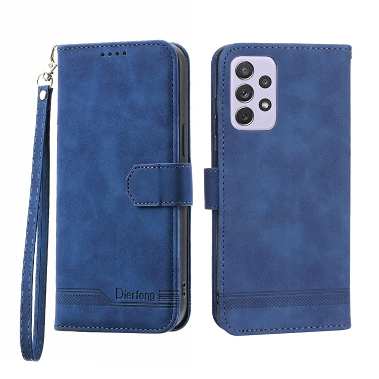 Dierfeng Dream Line TPU + Custodia per telefono in pelle PU, For Samsung Galaxy A32 5G, For Samsung Galaxy A52 5G / 4G, For Samsung Galaxy A72 5G / 4G, For Samsung Galaxy A22 4G