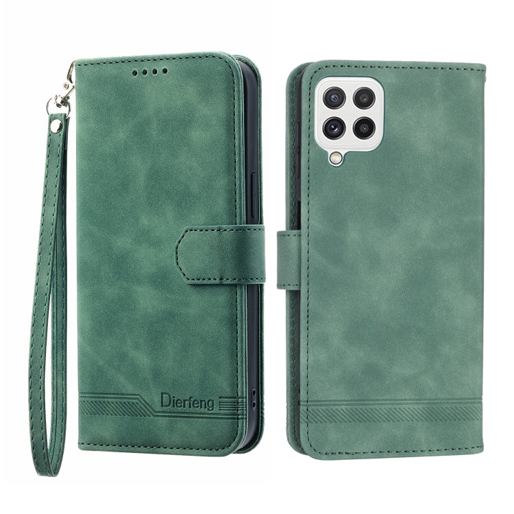 Dierfeng Dream Line TPU + Custodia per telefono in pelle PU, For Samsung Galaxy A32 5G, For Samsung Galaxy A52 5G / 4G, For Samsung Galaxy A72 5G / 4G, For Samsung Galaxy A22 4G