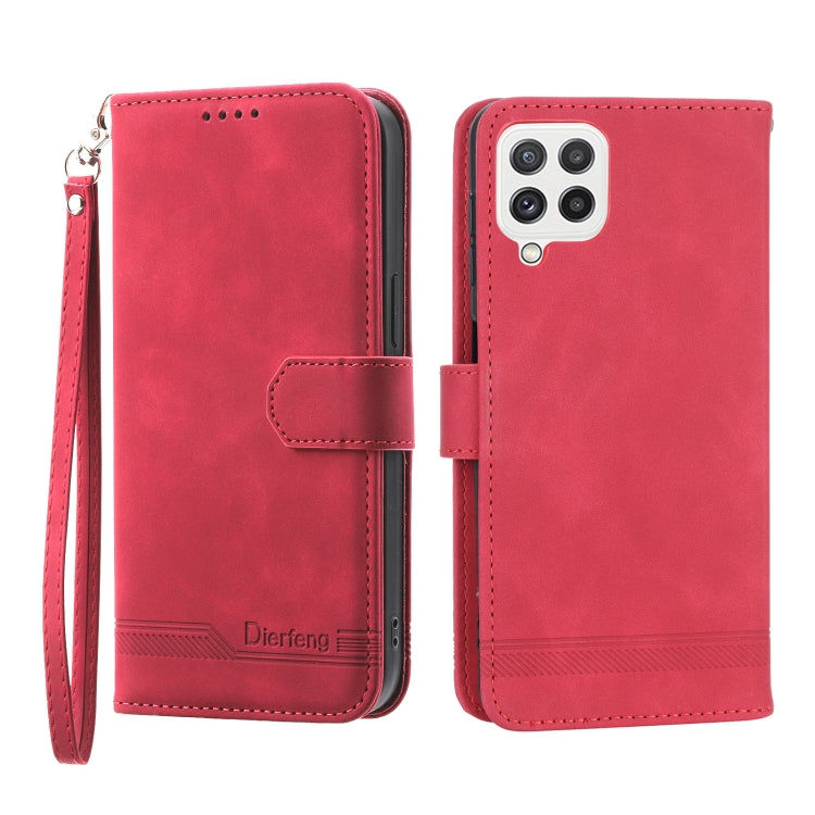 Dierfeng Dream Line TPU + Custodia per telefono in pelle PU, For Samsung Galaxy A32 5G, For Samsung Galaxy A52 5G / 4G, For Samsung Galaxy A72 5G / 4G, For Samsung Galaxy A22 4G