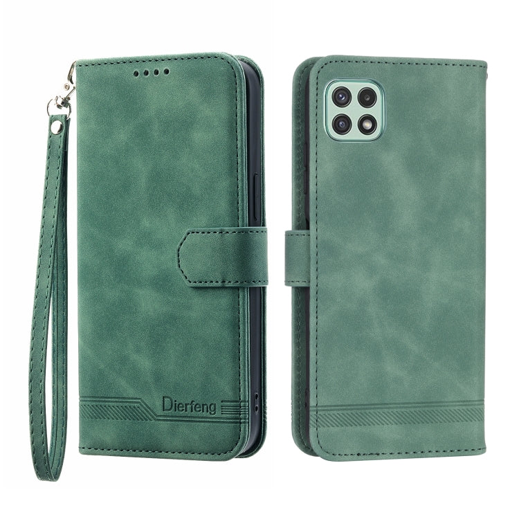 Dierfeng Dream Line TPU + Custodia per telefono in pelle PU, For Samsung Galaxy A22 5G, For Samsung Galaxy A03s 164mm, For Samsung Galaxy A03s 166mm, For Samsung Galaxy A03s US Version