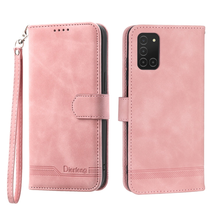 Dierfeng Dream Line TPU + Custodia per telefono in pelle PU, For Samsung Galaxy A22 5G, For Samsung Galaxy A03s 164mm, For Samsung Galaxy A03s 166mm, For Samsung Galaxy A03s US Version