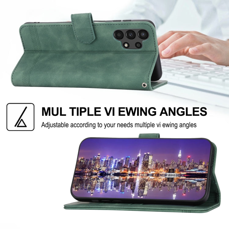 Dierfeng Dream Line TPU + Custodia per telefono in pelle PU, For Samsung Galaxy A13, For Samsung Galaxy A53, For Samsung Galaxy A73, For Samsung Galaxy A23