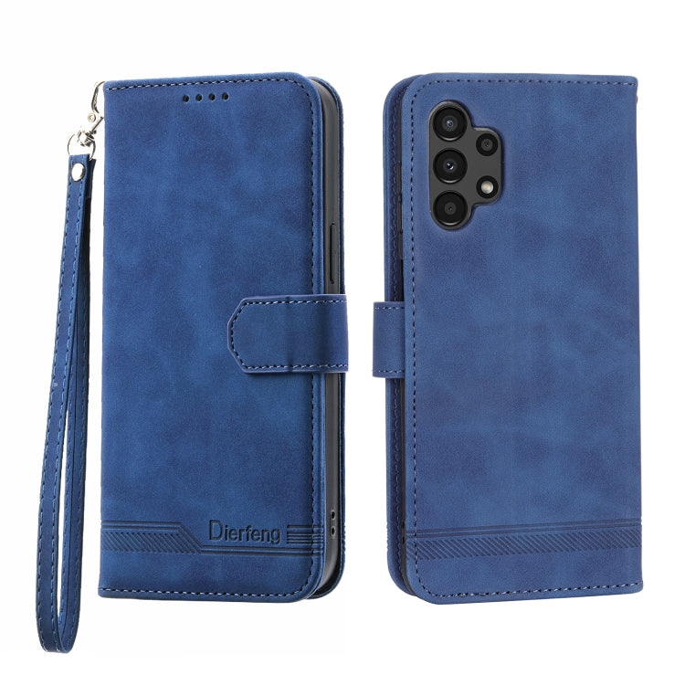 Dierfeng Dream Line TPU + Custodia per telefono in pelle PU, For Samsung Galaxy A13, For Samsung Galaxy A53, For Samsung Galaxy A73, For Samsung Galaxy A23