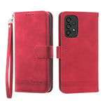 Dierfeng Dream Line TPU + Custodia per telefono in pelle PU, For Samsung Galaxy A13, For Samsung Galaxy A53, For Samsung Galaxy A73, For Samsung Galaxy A23