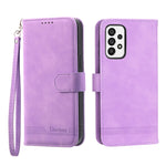 Dierfeng Dream Line TPU + Custodia per telefono in pelle PU, For Samsung Galaxy A13, For Samsung Galaxy A53, For Samsung Galaxy A73, For Samsung Galaxy A23