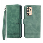 Dierfeng Dream Line TPU + Custodia per telefono in pelle PU, For Samsung Galaxy A33, For Samsung Galaxy A22e 5G JP Version, For Samsung Galaxy A14, For Samsung Galaxy A54
